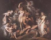 Henry Fuseli Titania and Bottom (mk08) oil on canvas